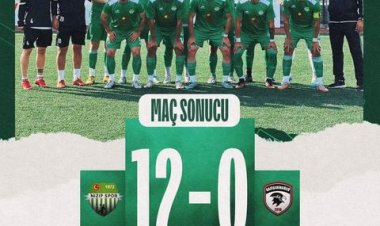 Nizipspor, Gazişehirgücü Spor'u 12-0 Gibi Farklı Bir Skorla Yendi!