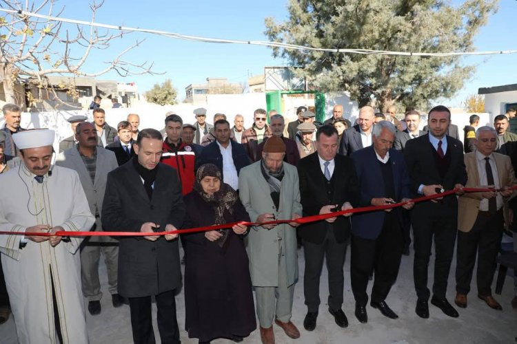 Duraklı Mahallesi'nde Yeniden İnşa Edilen Cami İbadete Açıldı