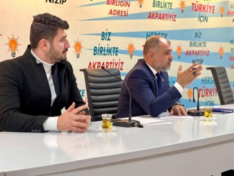 AK Parti Nizip İlçe Başkanlığı’ndan Haftalık Olağan Toplantı