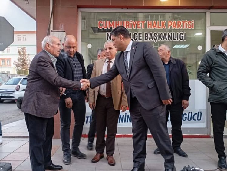 CHP Gaziantep İl Başkanı Reis Reisoğlu’ndan Nizip İlçe Teşkilatına Ziyaret