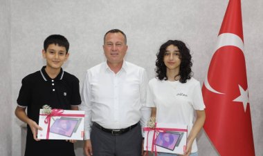 Başkan Doğan, (LGS) Türkiye Birincilerini ağırladı