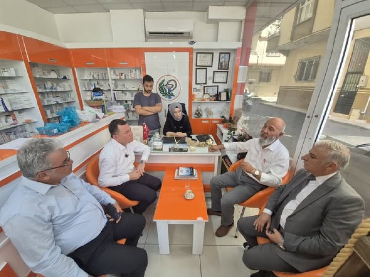 Başkan Doğan’dan Eczacılara destek ziyareti