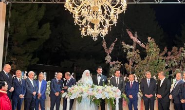 Av. Mustafa Doğan İnal’ın Yeğeni Yunus Emre ile Büşra Dünyaevine Girdi