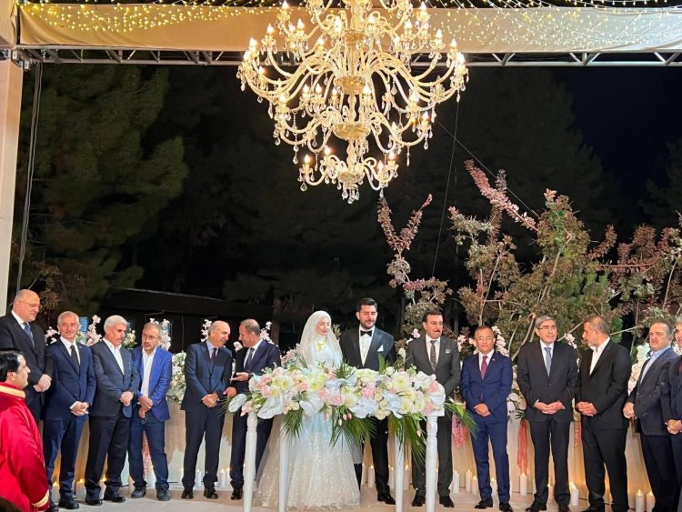 Av. Mustafa Doğan İnal’ın Yeğeni Yunus Emre ile Büşra Dünyaevine Girdi