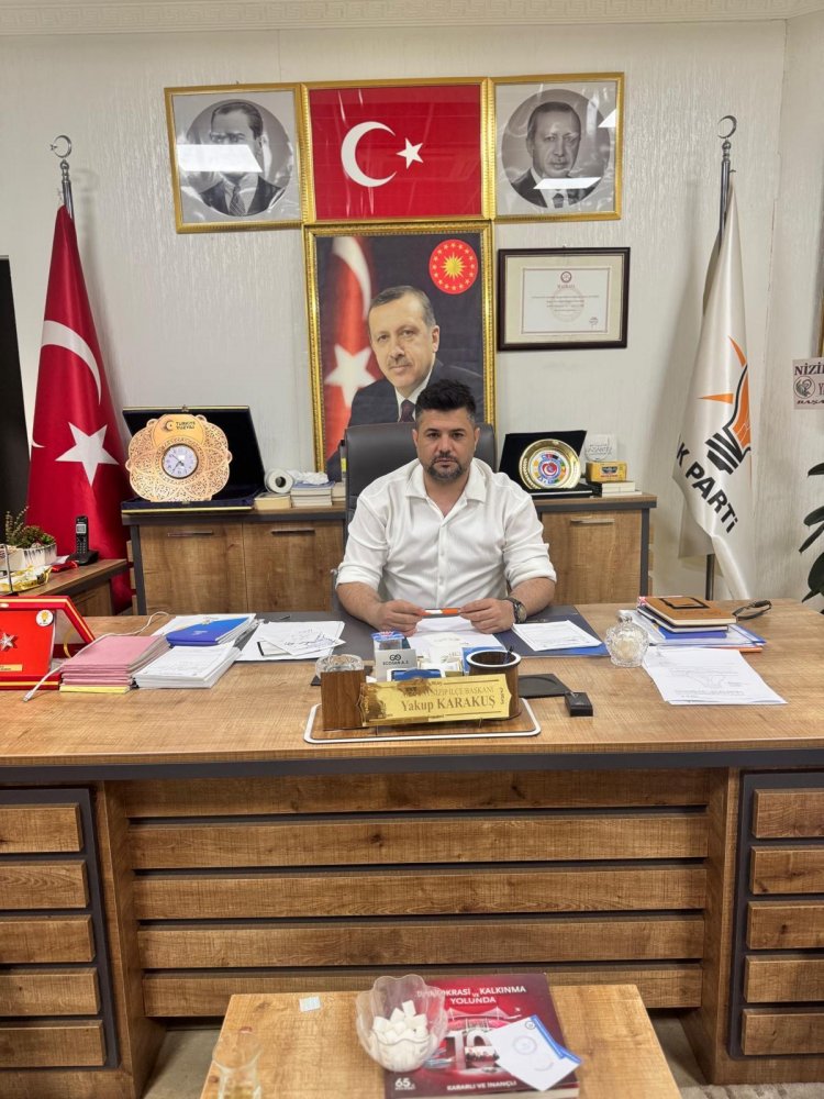 AK Parti Nizip İlçe Başkanlığında Önemli Görev Değişikliği