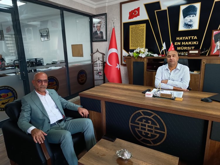 Esnaf Odasından Güneykent Kooperatifine Hayırlı Olsun Ziyareti