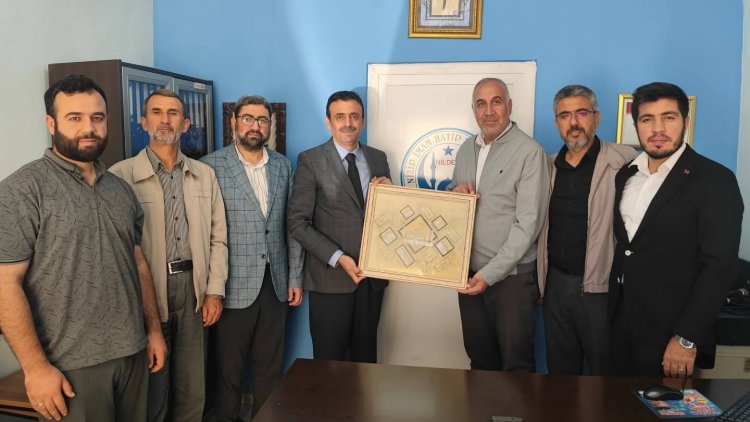 İlçe Müftüsü Selahattin Özçelik’ten Nil-Der’e Anlamlı Ziyaret