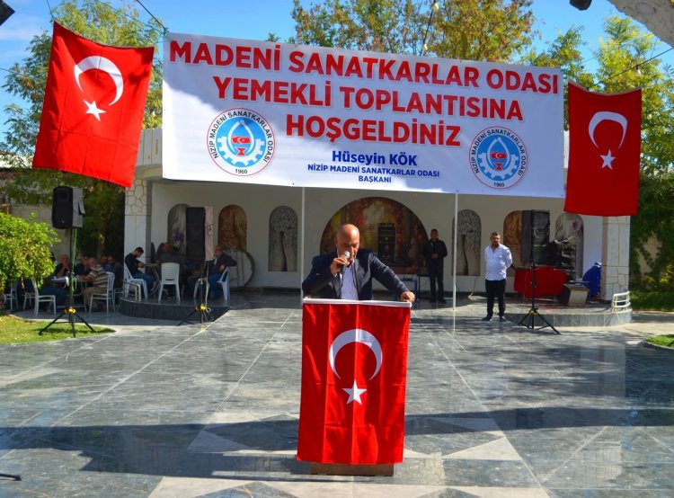 Nizip Madeni Sanatkârlar Odası Başkanlık Seçim Startı Hüseyin Kök’ten Geldi