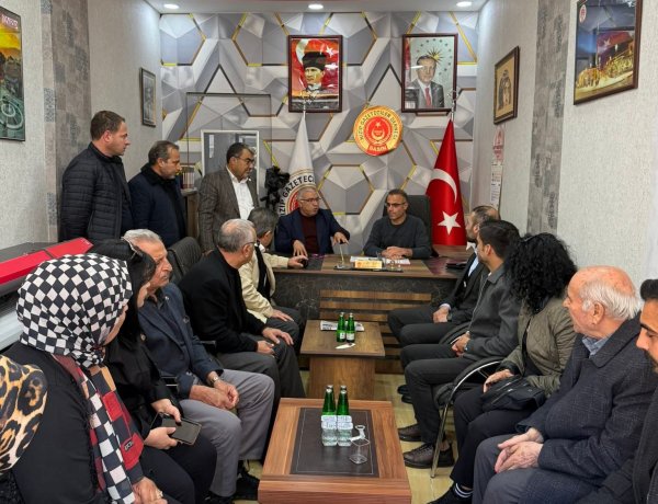 CHP NİZİP İLÇE BAŞKANLIĞINDAN GAZETECİLER DERNEĞİ’NE ZİYARET