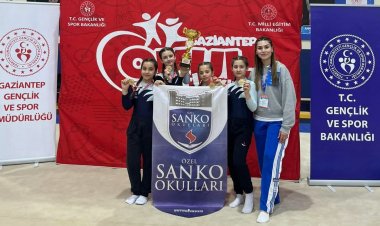 SANKO OKULLARI ÖĞRENCİLERİNİN JİMNASTİK BAŞARISI