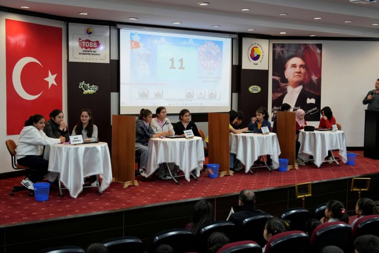 NTO’DA 19. ORTAOKULLAR ARASI BİLGİ YARIŞMALARI A GRUBU TAMAMLANDI