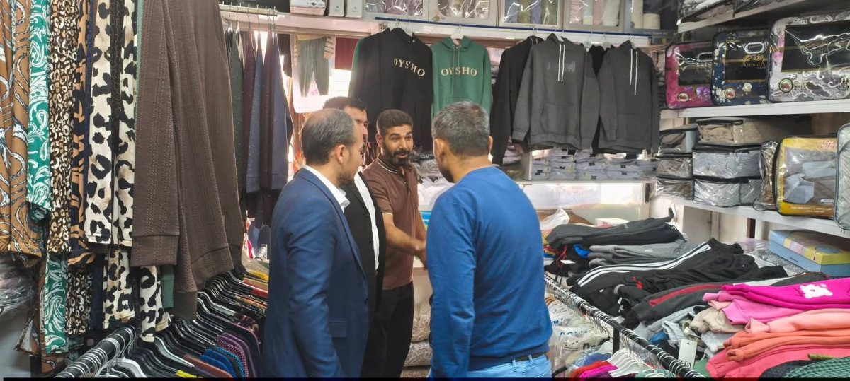 HÜDA PAR NİZİP İLÇE BAŞKANI BAYRAM ÇAKAR ESNAFI ZİYARET ETTİ: “HER ZAMAN YANINIZDAYIZ”