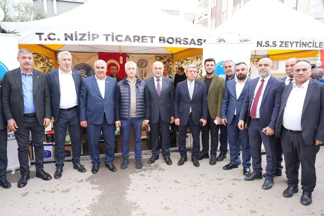 NİZİP TİCARET BORSASI ZEYTİN FESTİVALİNDE YERİNİ ALDI
