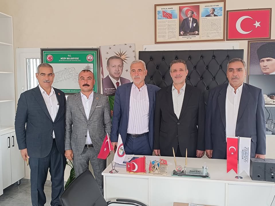 AK PARTİ GAZİANTEP MİLLETVEKİLİ İRFAN ÇELİKASLAN’DAN MUHTAR AHMET ÖZKEZ’E ZİYARET
