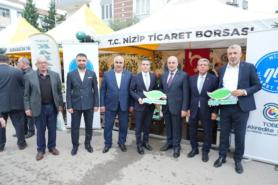 NİZİP TİCARET BORSASI ZEYTİN FESTİVALİNDE YERİNİ ALDI