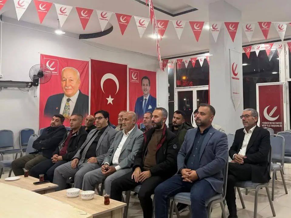 YENİDEN REFAH PARTİSİ NİZİP TEŞKİLATI HAFTALIK TOPLANTISINI GERÇEKLEŞTİRDİ