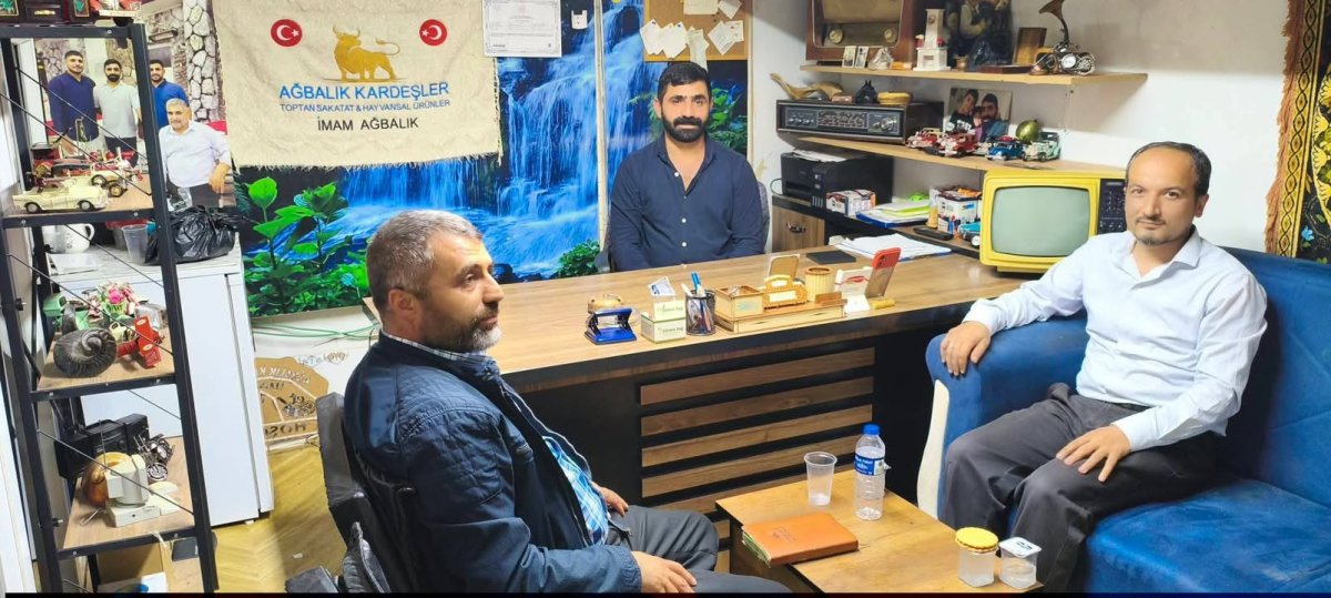 HÜDA PAR NİZİP İLÇE BAŞKANI BAYRAM ÇAKAR ESNAFI ZİYARET ETTİ: “HER ZAMAN YANINIZDAYIZ”