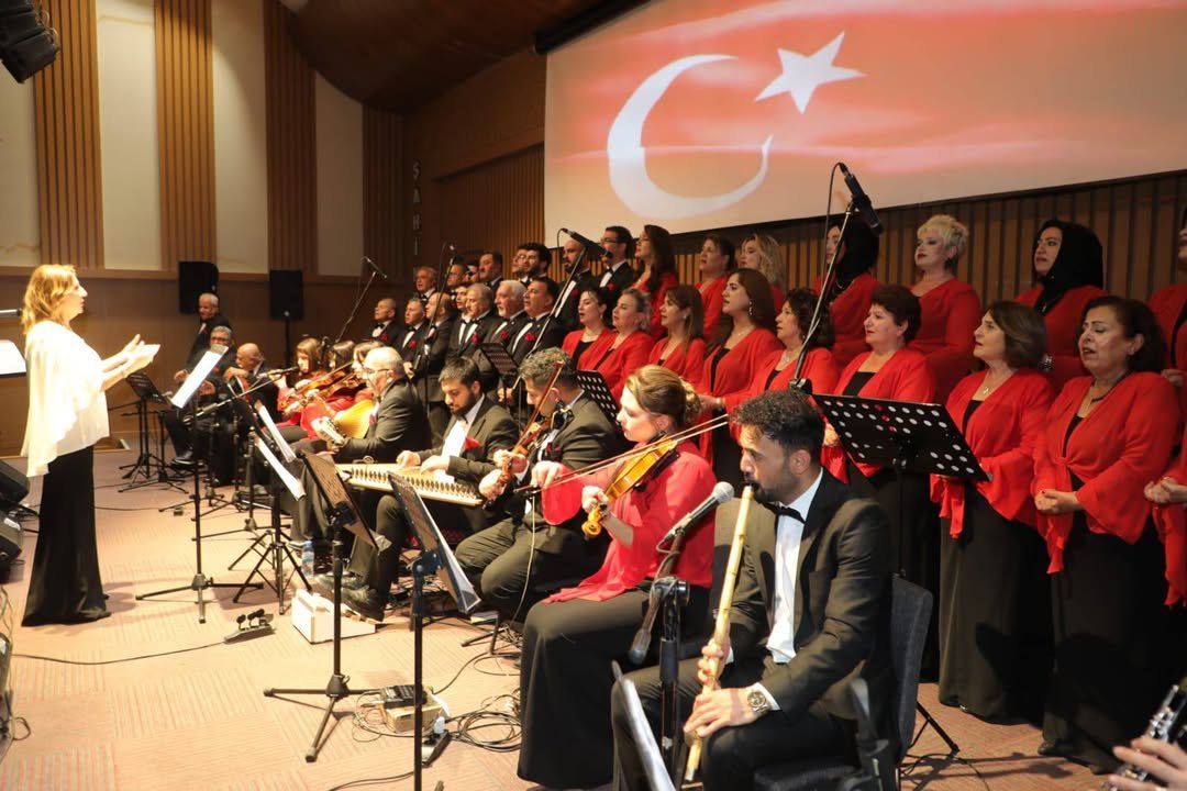 Cumhuriyet coşkusu konserle yaşandı