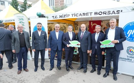 NİZİP TİCARET BORSASI ZEYTİN FESTİVALİNDE YERİNİ ALDI