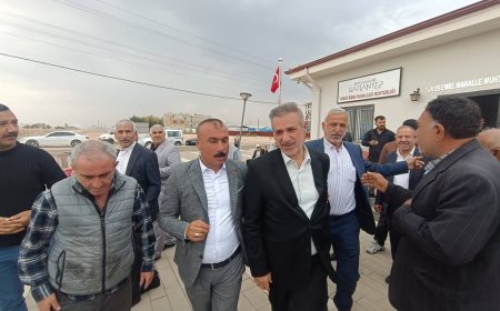 AK PARTİ GAZİANTEP MİLLETVEKİLİ İRFAN ÇELİKASLAN’DAN MUHTAR AHMET ÖZKEZ’E ZİYARET
