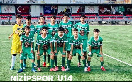NİZİP SPOR’UN GENÇLERİNDEN ÇİFTE GALİBİYET! U14 VE U17 TAKIMLARI DEPLASMANDA GÜLDÜ