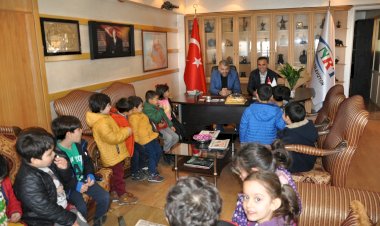 4-6 Yaş Kur'an kursu Öğrencileri NRT’yi ziyaret etti