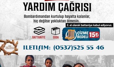 İdlib’te yürekler donuyor, gelin hep birlikte yürekleri ısıtalım
