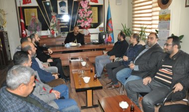 Yeniden Refah Partisi’nden Şoförler ve Otomobilciler Odasına Ziyaret