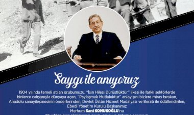 Saygı ile Anıyoruz