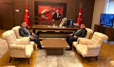 Kaymakam Kemal Şahin’e ziyaret 