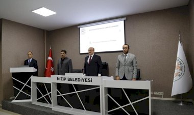 Nizip Belediyesi Meclis Toplantısı yapıldı
