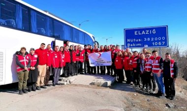 Kızılay’ın Afetzedelere Yardımı Sürüyor