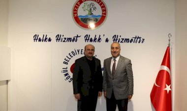 Milletvekili Işık’tan Belediye Başkanı Sarı’ya ziyaret