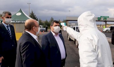 Kaymakam Şahin, Kontrol Noktalarını Denetledi