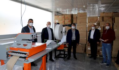 Nizip’te maske üretimi başlıyor