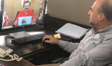 BAŞKAN SARI DOĞU VE GÜNEYDOĞU BÖLGE TOPLANTISINA KATILDI