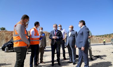 Vali Gül Gaziantep-Nizip duble yol çalışmasını inceledi