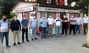 YENIDEN REFAH PARTİSİ NİZİP ILÇE YONETIMINDEN KAN BAGIŞI