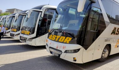 Astor Turizm, filosuna 6 yeni otobüs ekledi