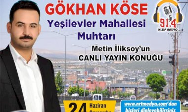 Haftanın Konuğu Proğramı bu hafta Gökhan Köse'yi Ağırlıyor