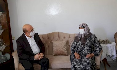 Belediye Başkanı Sarı, Şehit Ailelerini Unutmadı