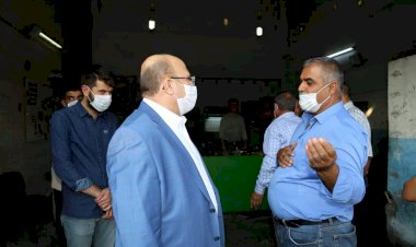 Başkan Sarı’dan Sanayi Sitesi’ne ziyaret