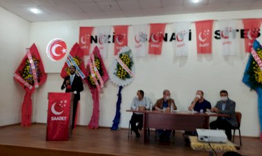 Saadet Partisi Nizip Teşkilatı 7. Olağan Kongresi Yapıldı