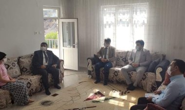 Kaymakam Şahin'den Gülendam Teyzeye Ziyaret 