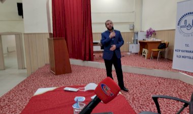 NİZİP MÜFTÜLÜĞÜNDE AİLE SEMİNERİ DÜZENLENDİ