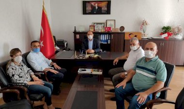 Mehmet Demir'e NRT Yönetiminden Ziyaret 