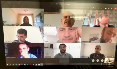 İl Müftülüğü Hazırlar Başkanlığında Online Toplantı