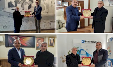 Nizip Ekmekçiler Odası’ndan Anlamlı Plaketler