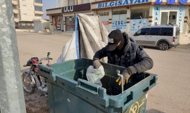 Herkes için çöp Suriyeli aileler için geçim kaynağı