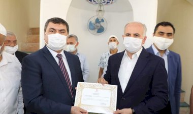 Kaymakam Şahin kurbanını TDV’ye bağışladı